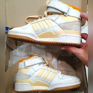 Classic Retro Kid's Adidas Yellow High Tops